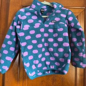 Patagonia Synchilla girls snap-t fleece pullover